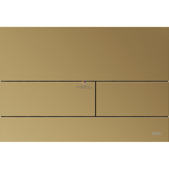 WC vandens nuleidimo metalinis mygtukas TECEsquare II su PVD danga 8