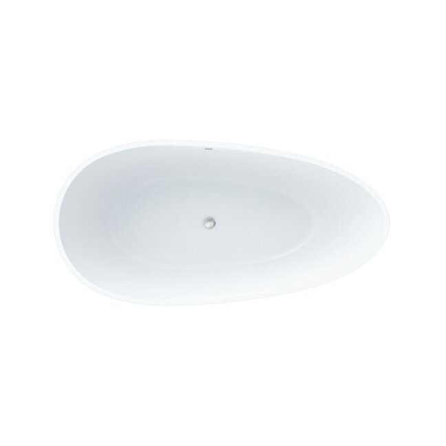 Akmens masės vonia CARINA 1700x850 balta 6 Akmens masės vonia CARINA 1700x850 balta 6