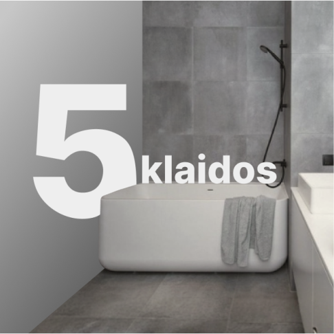 5 brangiausios vonios įrengimo klaidos