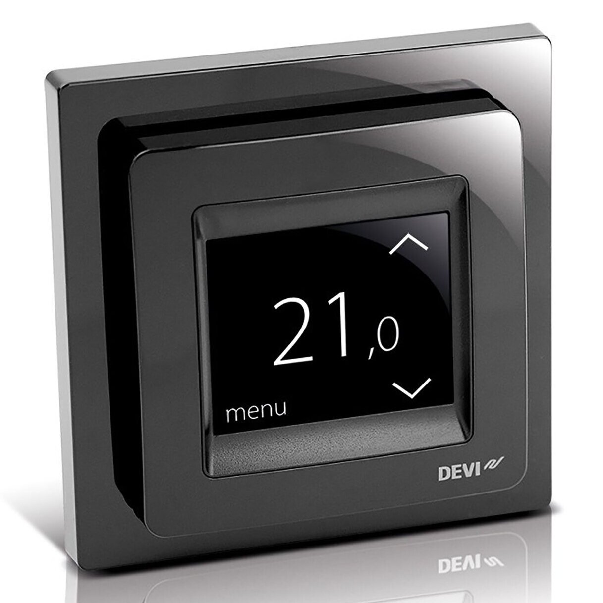 Išmanusis termostatas DEVIreg™ Touch juoda spalva Išmanusis termostatas DEVIreg™ Touch juoda spalva