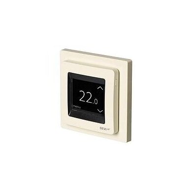 Išmanusis termostatas DEVIreg™ Touch dramblio kaulo spalva Išmanusis termostatas DEVIreg™ Touch dramblio kaulo spalva