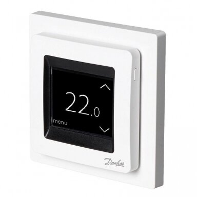 Išmanusis termostatas DEVIreg™ Touch poliarinė balta spalva Išmanusis termostatas DEVIreg™ Touch poliarinė balta spalva
