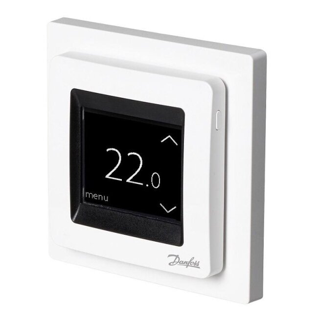 Išmanusis termostatas DEVIreg™ Touch poliarinė balta spalva Išmanusis termostatas DEVIreg™ Touch poliarinė balta spalva