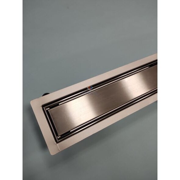 Dušo latakas SIEME TORSION STEEL nerūdijantis plienas