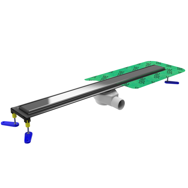 Dušo latakas SIEME TORSION STEEL nerūdijantis plienas 1