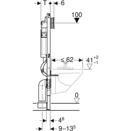 GEBERIT Duofix WC montavimo rėmas 2