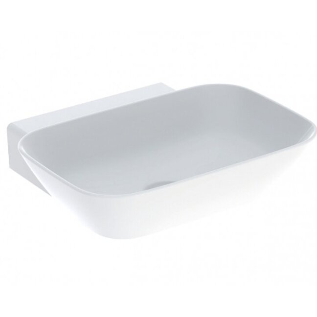 Geberit ONE ant stalviršio pastatomas dubens formos praustuvas 50cm, vertikalus nuotakas