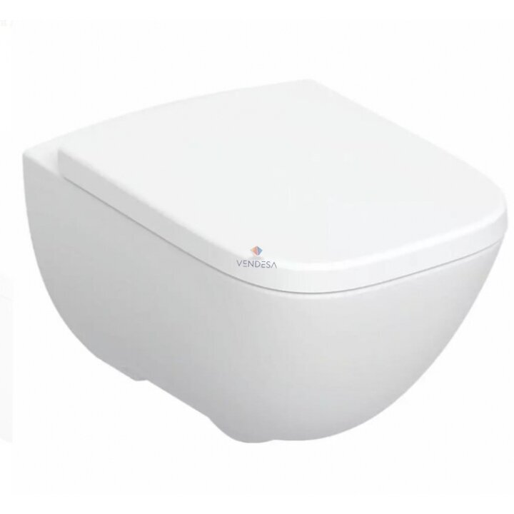 Geberit Modo pakabinamas WC su lėtaeigiu dangčiu | Vendesa