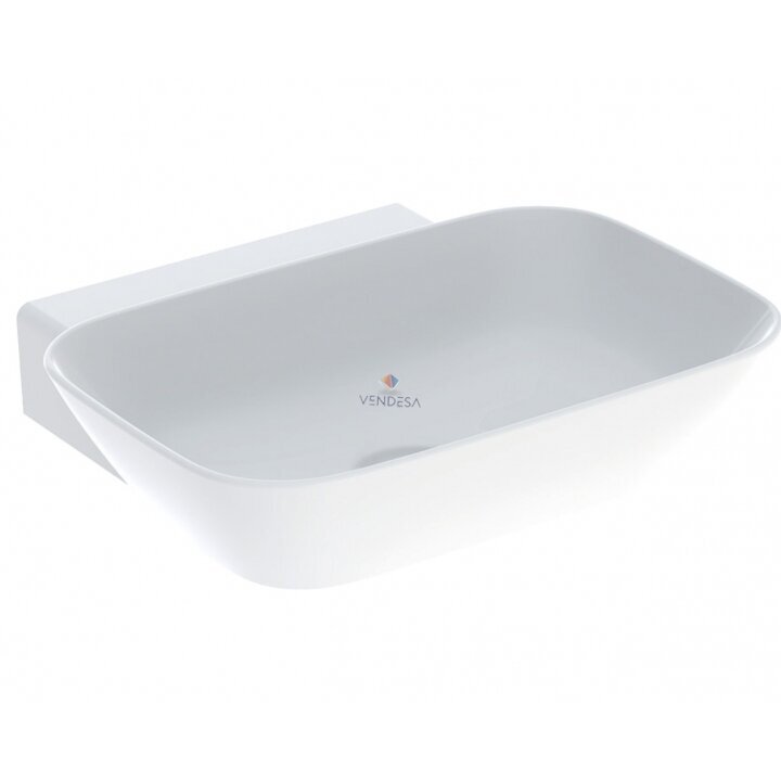 Geberit ONE ant stalviršio pastatomas dubens formos praustuvas 50cm, vertikalus nuotakas Geberit ONE ant stalviršio pastatomas dubens formos praustuvas 50cm, vertikalus nuotakas