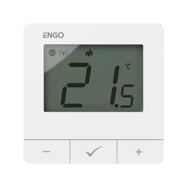 Išmanusis termostatas E25-BATW (baltas), „ZigBee” / 868MHz, virštinkinis, su baterija Išmanusis termostatas E25-BATW (baltas), „ZigBee” / 868MHz, virštinkinis, su baterija