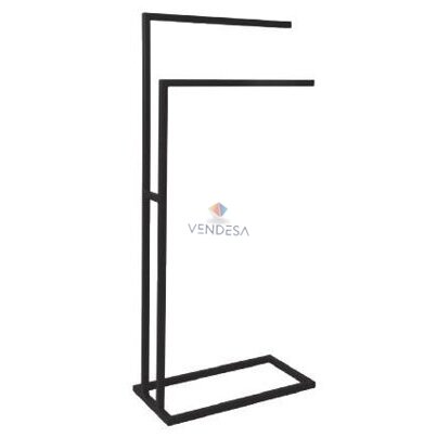 Kabykla-džiovykla rankšluosčiams LOFT 40x90x20cm juoda matinė, pastatoma