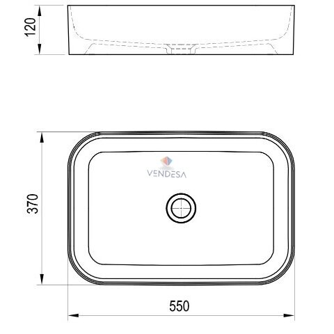 Keraminis praustuvas Ceramic Slim R 4
