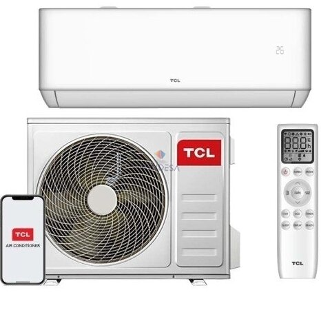 Kondicionierius / šilumos siurblys TCL Ocarina T-PRO bevėjis 5.8/5.1kW 18K A+++ R32 (-30'C) su el pašild. Wi-Fi Kondicionierius / šilumos siurblys TCL Ocarina T-PRO bevėjis 5.8/5.1kW 18K A+++ R32 (-30'C) su el pašild. Wi-Fi