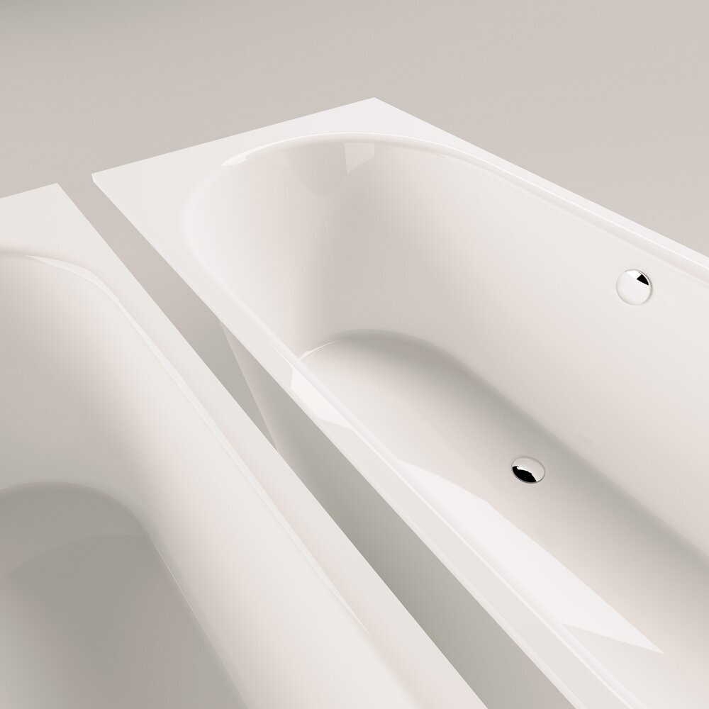 Lieto akmens vonia PAA VARIO XL 1850 x 800mm, balta blizgi 2 Lieto akmens vonia PAA VARIO XL 1850 x 800mm, balta blizgi 2