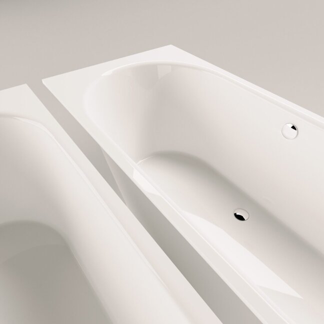 Lieto akmens vonia PAA VARIO XL 1850 x 800mm, balta blizgi 2 Lieto akmens vonia PAA VARIO XL 1850 x 800mm, balta blizgi 2