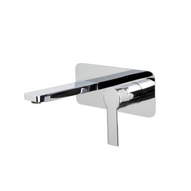 Maišytuvas praustuvui sieninis MAST, snapelis 150mm Maišytuvas praustuvui sieninis MAST, snapelis 150mm