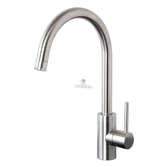 Nerūdijančio plieno maišytuvas virtuvės plautuvei F7057INOX
