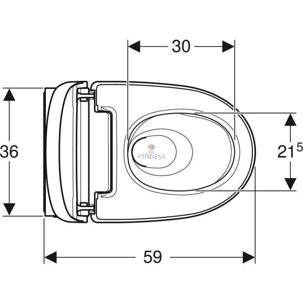 Pakabinamas WC Geberit AquaClean Mera Comfort su apiplovimo funkcija 2 Pakabinamas WC Geberit AquaClean Mera Comfort su apiplovimo funkcija 2