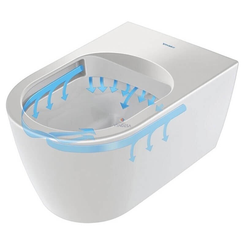 Pakabinamas klozetas Duravit Me by Starck 370x570 su lėtaeigiu dangčiu 1 Pakabinamas klozetas Duravit Me by Starck 370x570 su lėtaeigiu dangčiu 1