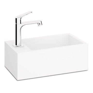 Praustuvas MI 400x210 mm, baltas matinis