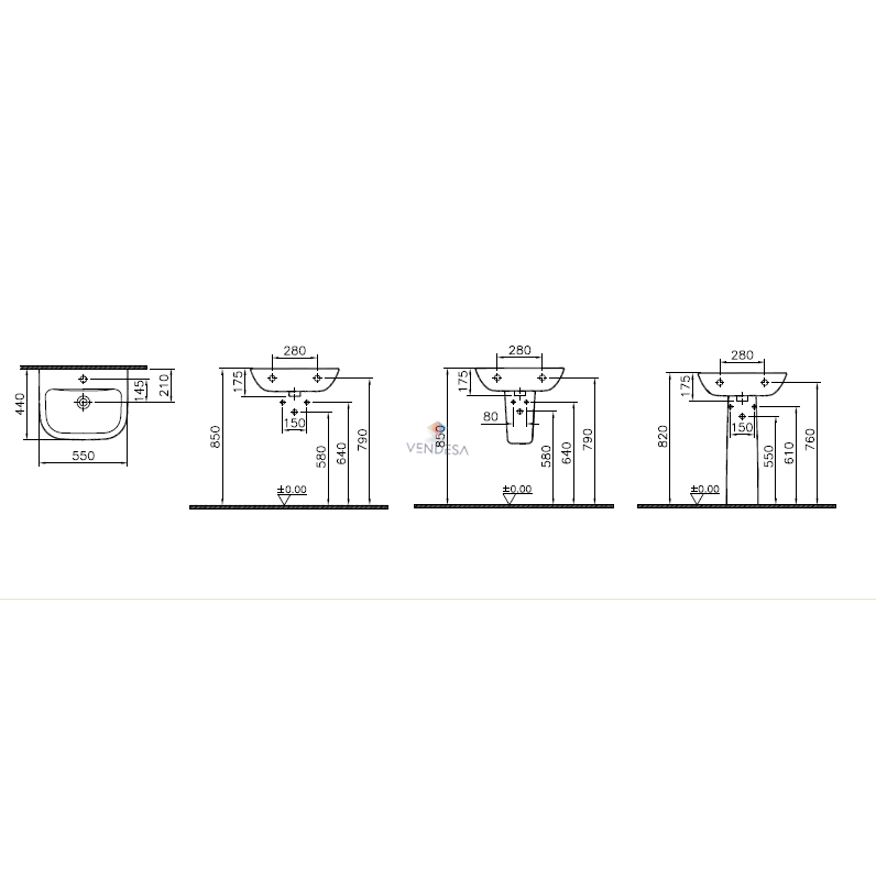 Praustuvas Vitra S20 5 Praustuvas Vitra S20 5