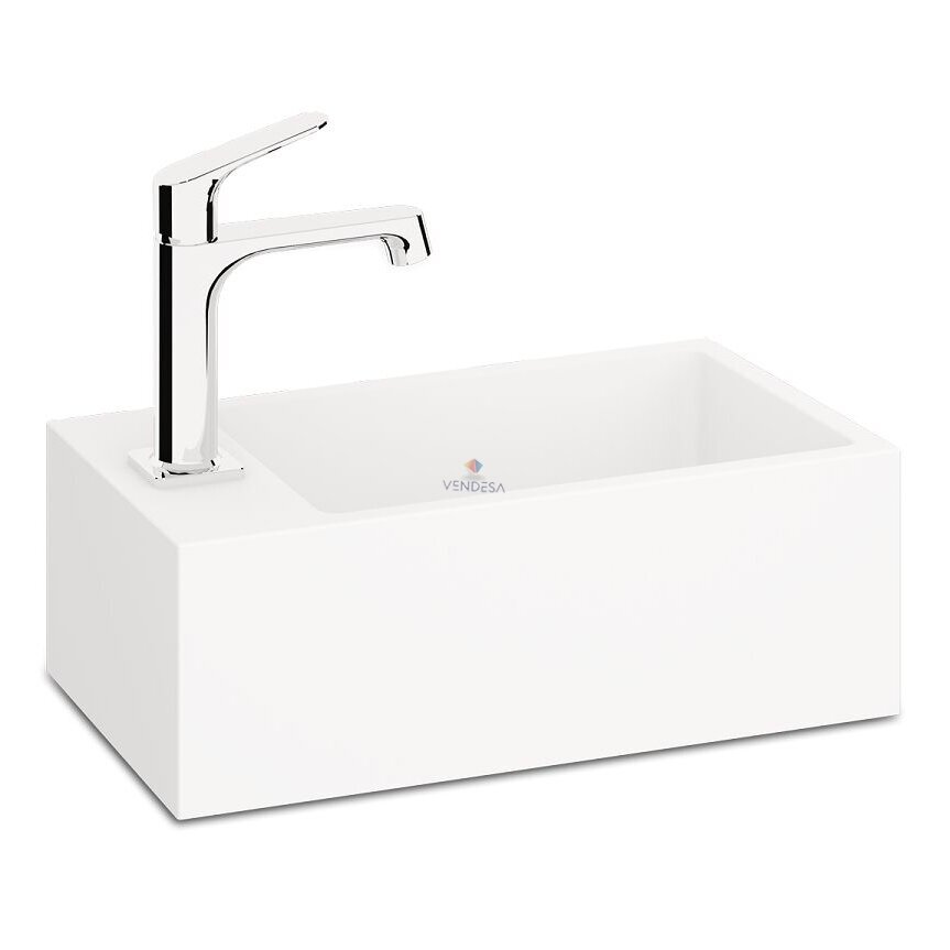 Praustuvas MI 400x210 mm, baltas matinis