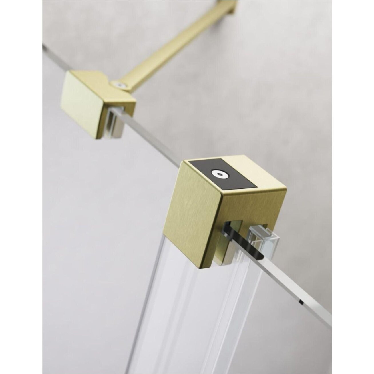 Radaway Furo Brushed Gold KDD kampinė dušo kabina 5 Radaway Furo Brushed Gold KDD kampinė dušo kabina 5