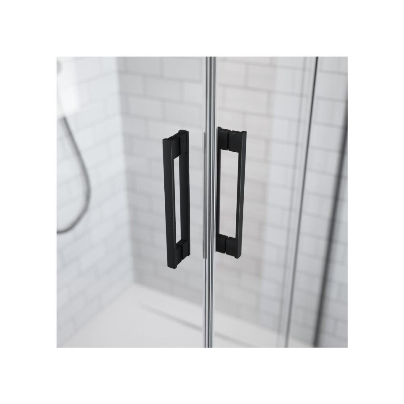 Radaway Idea Black PDD pusapvalė dušo kabina 4 Radaway Idea Black PDD pusapvalė dušo kabina 4