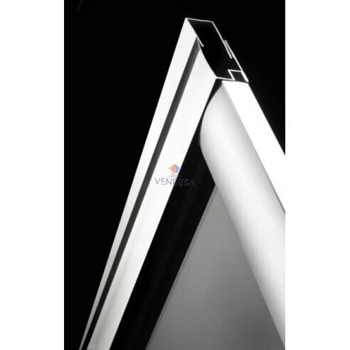 Radaway Premium Plus E1700 pusapvalė dušo kabina pažemintas modelis asimetrines formos 3