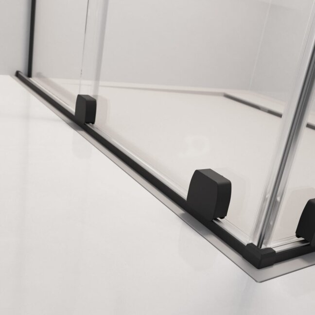 Radaway Furo Black KDD 100 kampinė dušo kabina 2