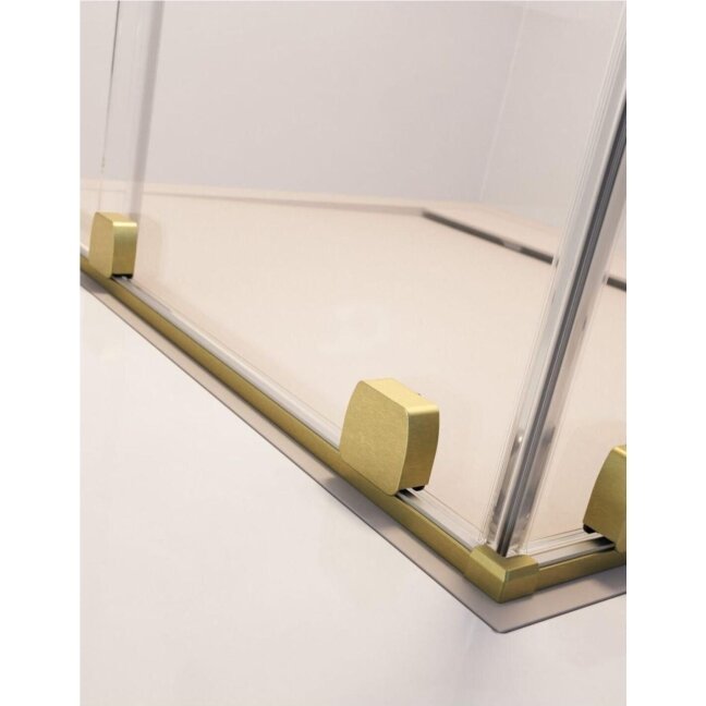 Radaway Furo Brushed Gold KDD kampinė dušo kabina 6 Radaway Furo Brushed Gold KDD kampinė dušo kabina 6