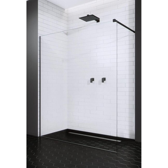 Radaway Modo New Black II 90 stabili dušo sienelė