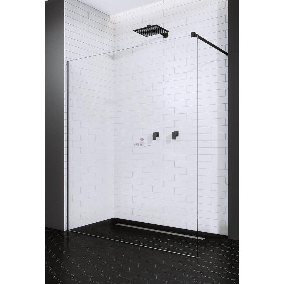 Radaway Modo New Black II 90 stabili dušo sienelė