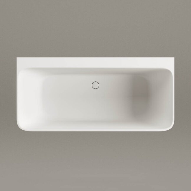 Silkstone vonia PAA QUADRO WALL 1605×760 mm, balta matinė 2 Silkstone vonia PAA QUADRO WALL 1605×760 mm, balta matinė 2