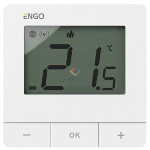 Termostatas E20i-W (baltas) belaidis, Wi-Fi 1 Termostatas E20i-W (baltas) belaidis, Wi-Fi 1