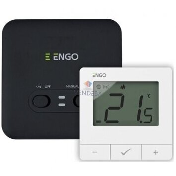 Termostatas E20i-W (baltas) belaidis, Wi-Fi Termostatas E20i-W (baltas) belaidis, Wi-Fi