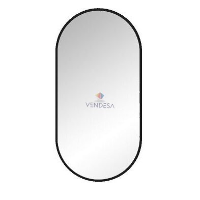 Veidrodis VIRGO 500x1000 juodu aliuminio rėmeliu Veidrodis VIRGO 500x1000 juodu aliuminio rėmeliu
