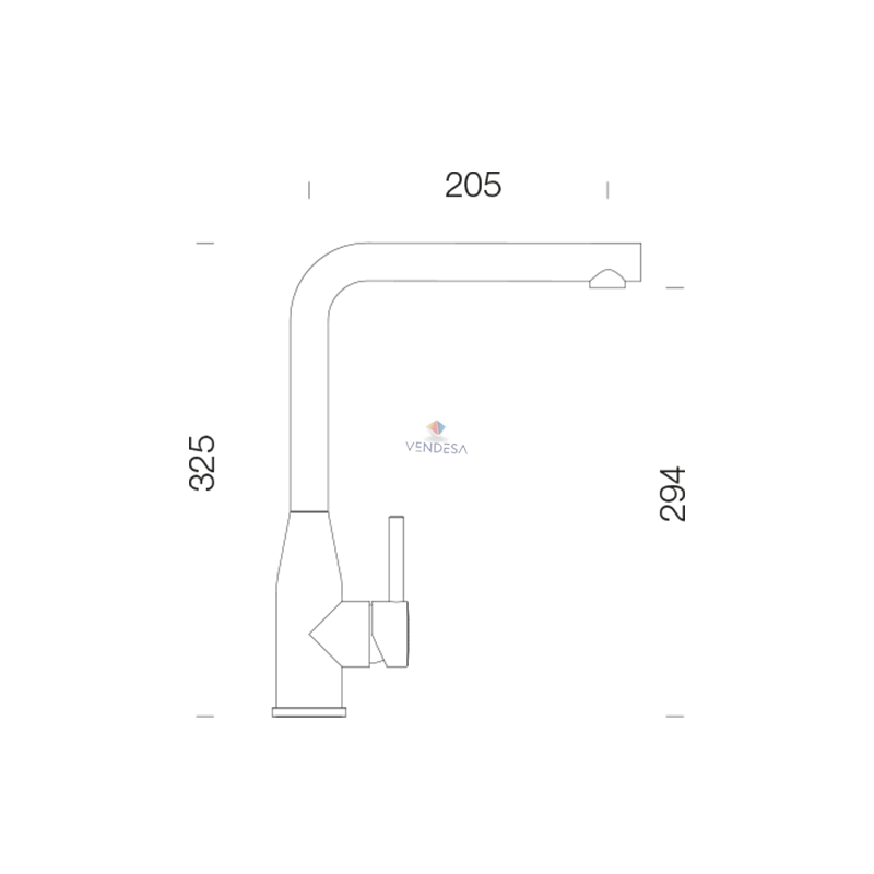 Virtuvinis maišytuvas KETO 2 Virtuvinis maišytuvas KETO 2